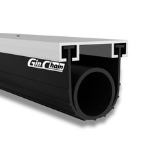 Garage Door Bottom Seal with Aluminum Track Retainer   16.5ft Garage Door Wea...