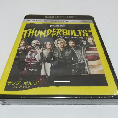 Thunderbolts 2025 Marvel Studios 3D Blu ray Disc With Original Case brand new
