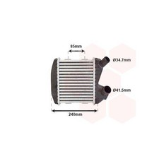 29004004 VAN WEZEL Ladeluftkühler