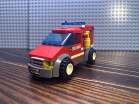 LEGO #60004 City - Fire Station (2013) 98% Complete No manual or box, READ