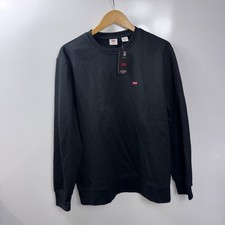 Levis sweatshirt Small logo size Large Black