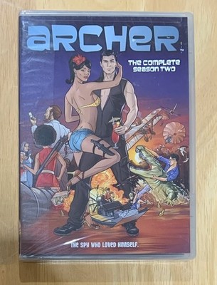 Archer - The Complete Season 2 Two (DVD, 2011) *BRAND NEW*
