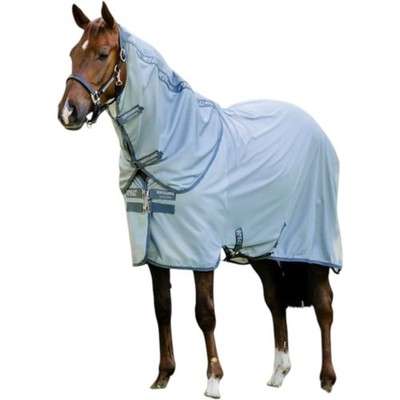Horseware Ireland Heather Blue/Blue & Silver 145 cm Fliegendecke Amigo Bug Rug