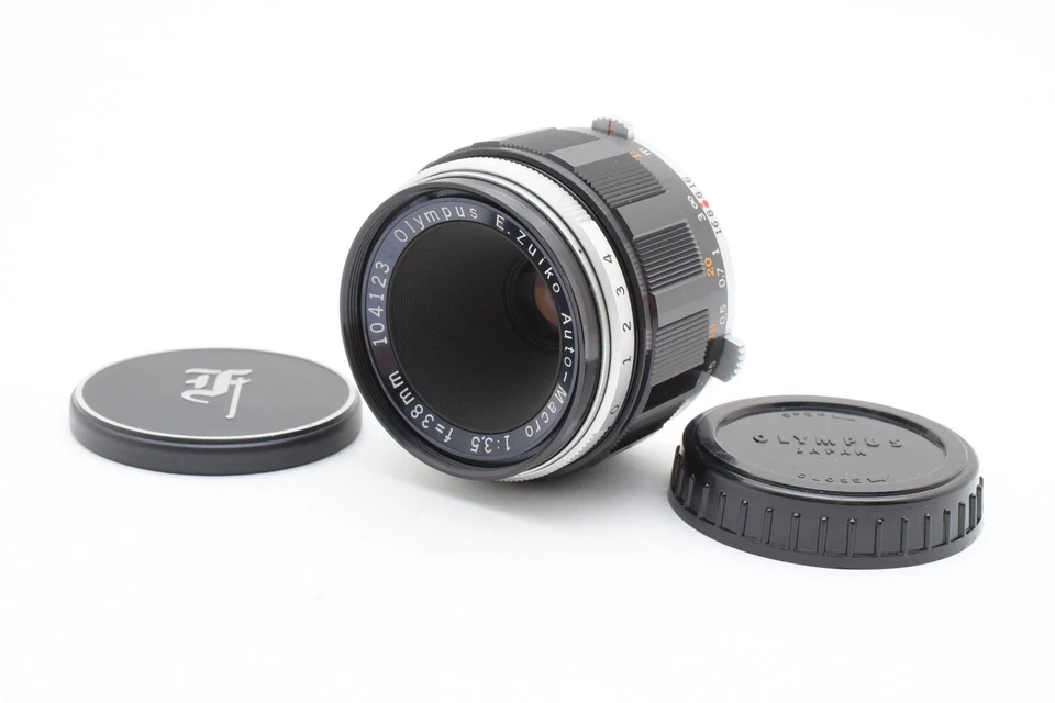 Rare [Near MINT] Olympus E Zuiko Auto Macro 38mm f3.5 Lens for PEN F FT FV JAPAN - Image 2 of 4