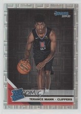 2019-20 Panini Donruss Rated Rookie Infinite Terance Mann #242 0s5s