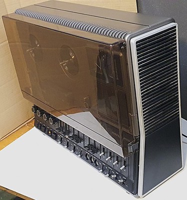 Philips N4506 Tonbandgerät mit Haube, gepflegter Zustand