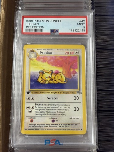 Persian (1st Edition) graded PSA 9 for sale on eBay