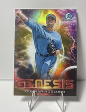 2021 Bowman Draft Genesis Gunnar Hoglund #GNS-17 Gold Refractor /50 (RC)