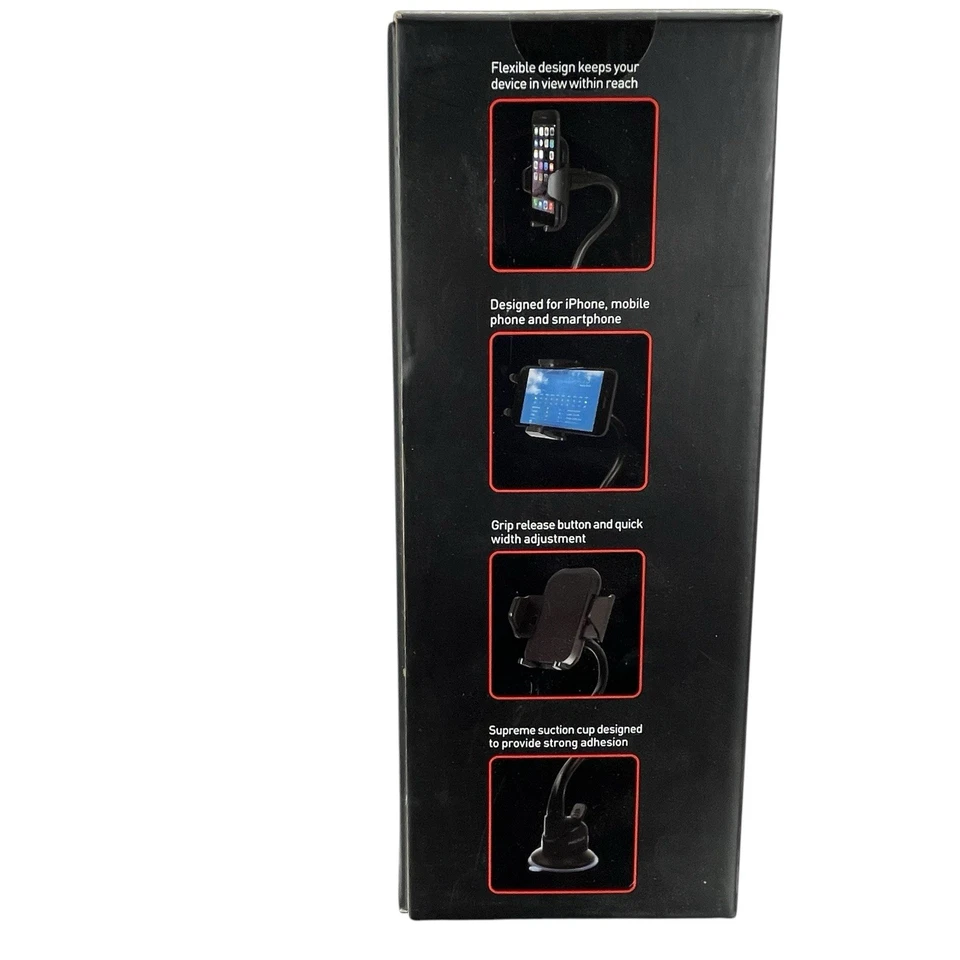 Macally MGRIP Adjustable Car Suction Phone Holder Mount New In Box - Image 4 of 4