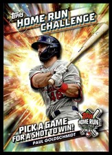 2024 Topps Home Run Challenge Code Paul Goldschmidt St. Louis Cardinals #HRC24