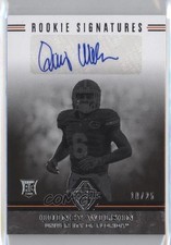 2017 Panini Majestic Rookie Signatures 10/25 Quincy Wilson #153 Auto fm0