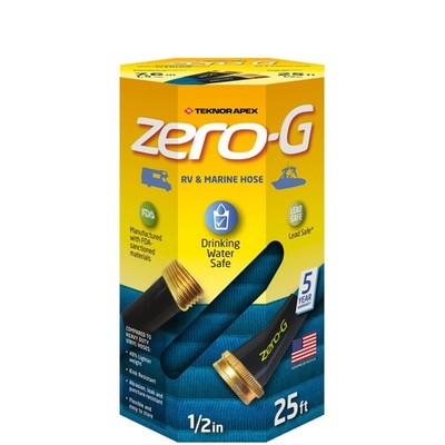 Teknor Apex 4006-25 Zero-G Lightweight 1/2'' x 25' Hose - Ideal for RVs & Boats