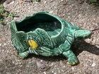 Vintage McCoy Turtle Planter Water Lily