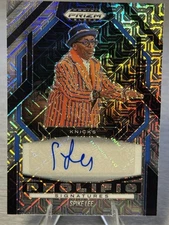 🎬🏀SPIKE LEE 2024-25 Prizm Black Prolific Signatures Mojo Auto /25 #KNICKS!🏀🎥