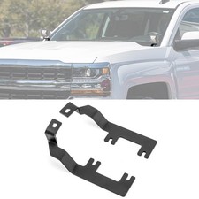Hood Mount Brackets Ditch Light Pods Bracket Compatible with Chevy Silverado ...