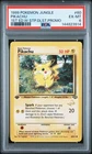 1999 POKEMON JUNGLE 1ST EDITION W STAMP DUELIST PROMO #60 PIKACHU PSA 6