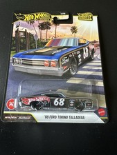 69 Ford Torino Talladega #68 Race Car Hot Wheels Boulevard Premium New in Packag