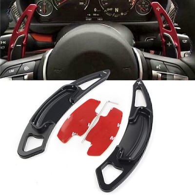 Aluminium Schwarz DSG Paddle Shifter Extensions Trim für Honda Accord 2013-2019