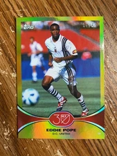 2025 Topps MLS 30th Anniversary Eddie Pope Gold Foil 34/50
