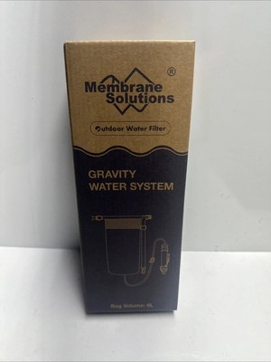 Membrane Solutions Gravity Based Outdoor Water Purifier 6L