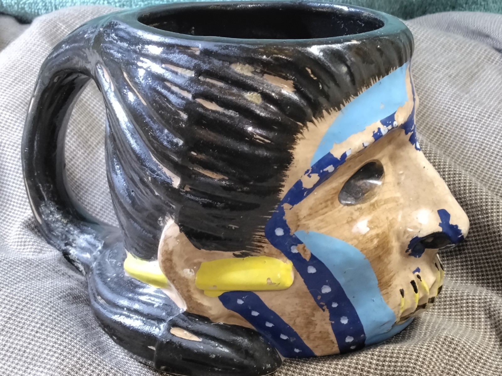 Vintage Mai-Kai Shrunken Head Tiki Mug 1950s-60 Ver. Ft.Lauderdale Fl Rare Tiki
