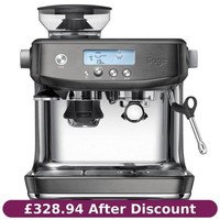 Sage The Barista Pro SES878BST Coffee Espresso Machine Black Stainless Steel-