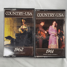 Country USA 1961 1962 Time Life Double Cassette Lot