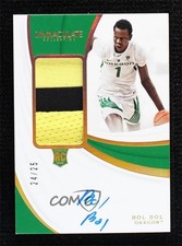 2019 Panini Immaculate Collegiate Rookie Gold 24/25 Bol Bol #94 Patch Auto 1v3