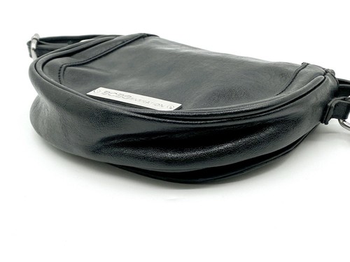BCBG Generation Small Shoulder Crossbody Bag Black Pleather APV015PS - Picture 6 of 15