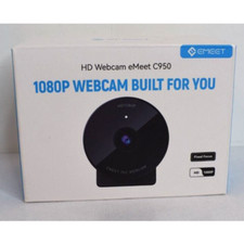 1080P Webcam USB Webcam with Microphone Electronic Privacy Mode eMeet C950 HD