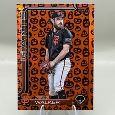 2025 Topps Update Series - Ryan Walker #US179 Jack-O'-Lantern Foil SP
