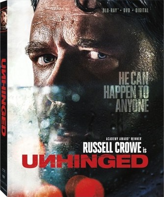 Unhinged (2020) (Blu-ray + DVD + Digital) NEW