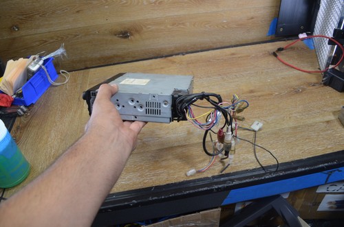 Vintage Alpine 7380 Cassette Player Old School Car Stereo PARTS OR REPAIR - Picture 4 of 9