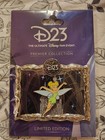 TINKER BELL PIN 2026 D23 Disney Fan Event Premier Collection LE 1000 RSP In-Hand — photo 1