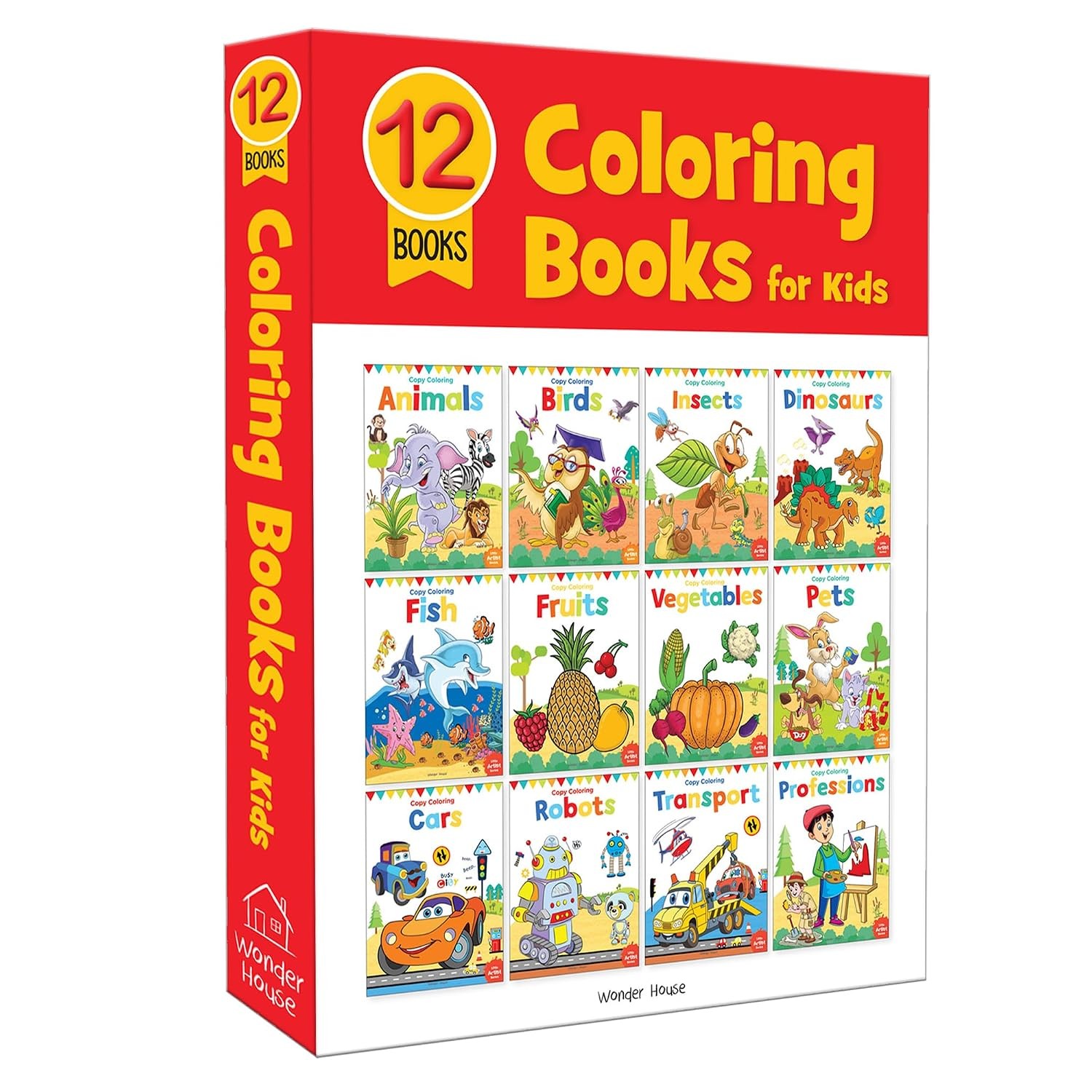 Colouring Books for kids: 12 Books (Creative Crayons) - Image 6