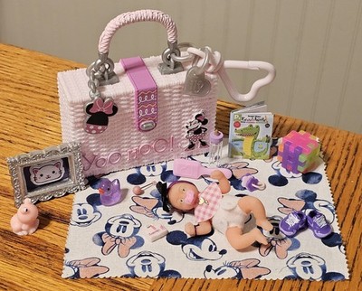 Zuru My Mini Baby Series 1 w/ Open Eyes, Earrings...Take Your Baby To Go...