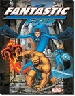 Marvel Comics Classic Fantastic Four Comic Art Vintage Tin Sign Poster UNUSED