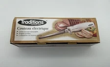 Nice Traditions by Proctor Silex White Electric Carving Knife Model 74388 w/ Box
