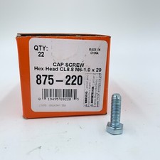 22 Pack Dorman 875-220 Hex Head Cap Screw M6-...