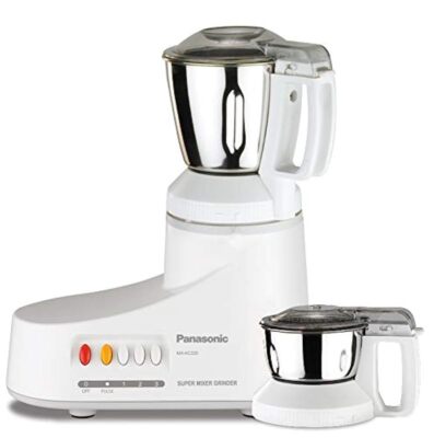 Panasonic AC MX-AC220-H 550-Watt Super Mixer Grinder with 2 Jars