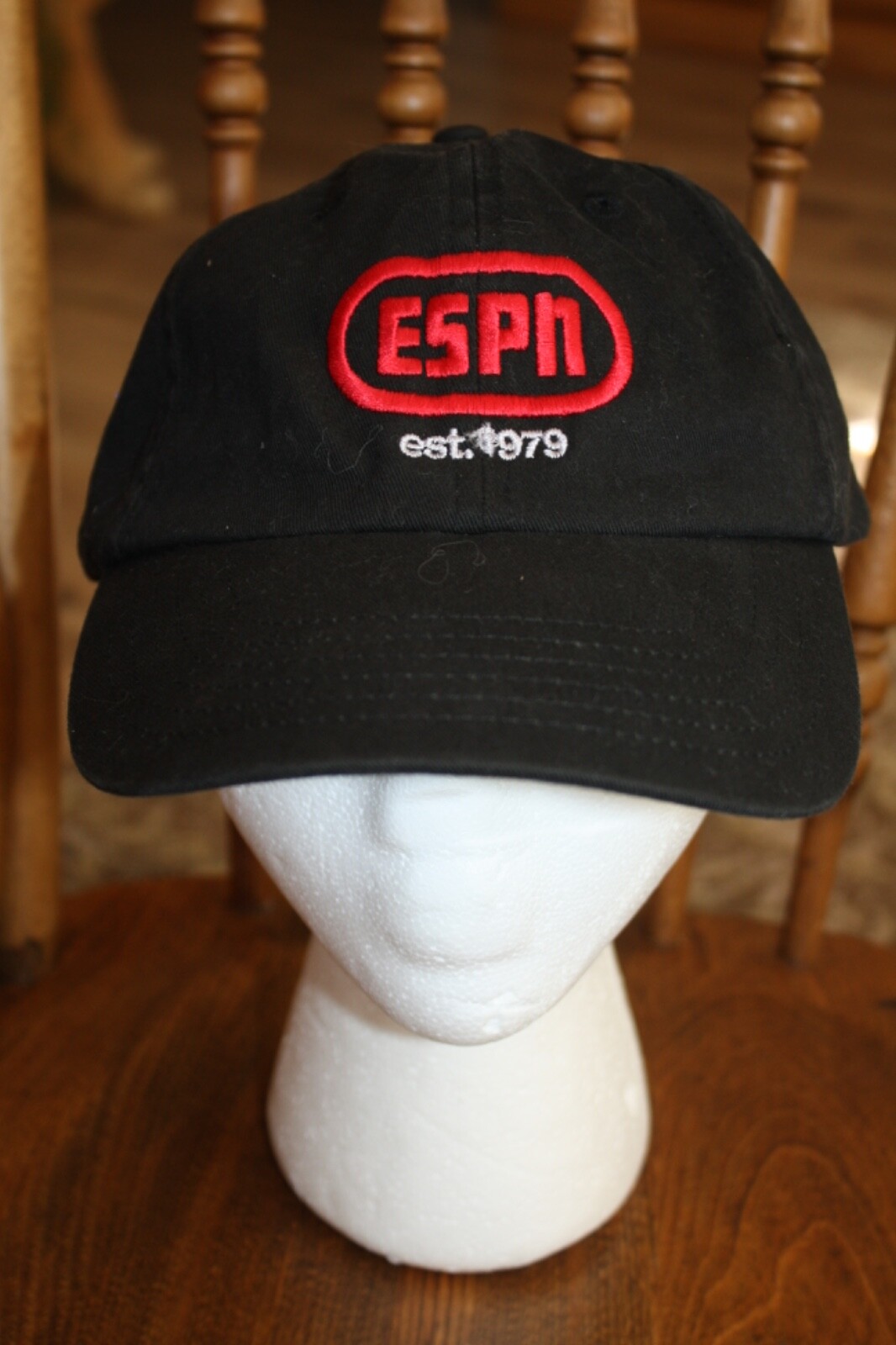Espn Black Adjustable hat - image 2