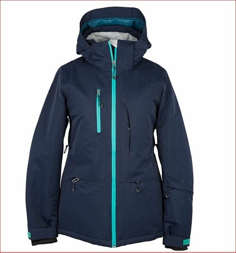 Liquid Damen Mantel Parka Serene Skijacke wasserdicht W28005OLY schwarz L 160 $ - Bild 1 von 10