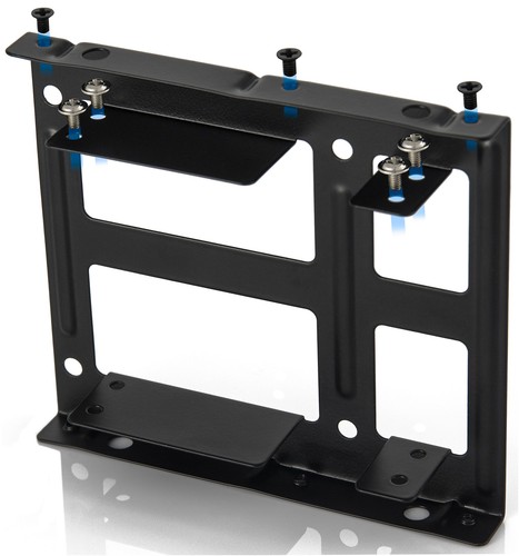 Poppstar Marco de montaje para SSD HDD Disco duro 2,5" a 3,5" incl. material de montaje - Imagen 3 de 4