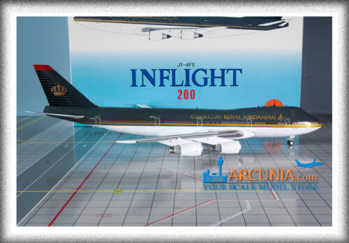 Inflight200 (1:200) Royal Jordanian Boeing 747-200 "JY-AFS" IF742RJ0123 - Imagen 3 de 6