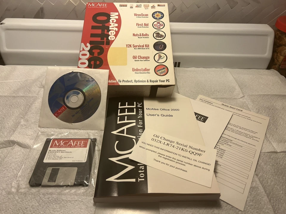 McAfee Office 2000 PC Utilities Protect Optimize Repair VirusScan Uninstaller - Image 2 of 4