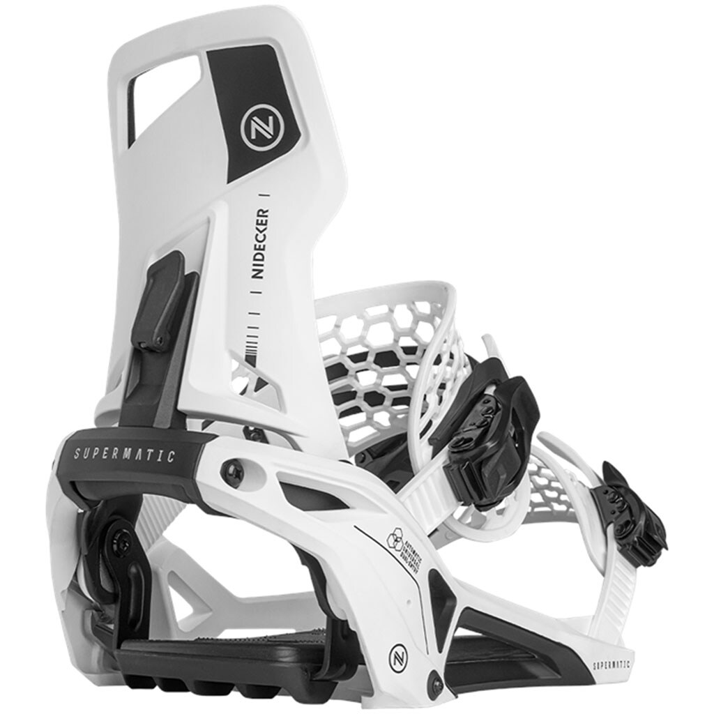 NIDECKER SUPERMATIC ビンディングM 2024-25 2023-2024 Nidecker Supermatic Snowboard Binding | Blister Review