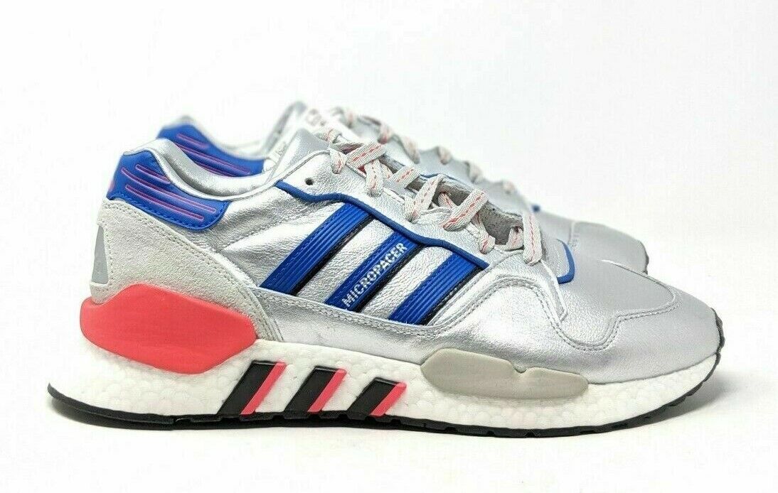 🔥 adidas Originals ZX930 x EQT EF5558 Micropacer Boost Silver Sneakers 9  RARE🔥