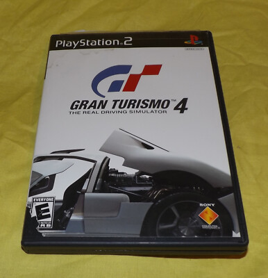 🎮 SONY PLAYSTATION 2 PS2 GRAN TURISMO 4 GAME & MANUAL COMPLETE