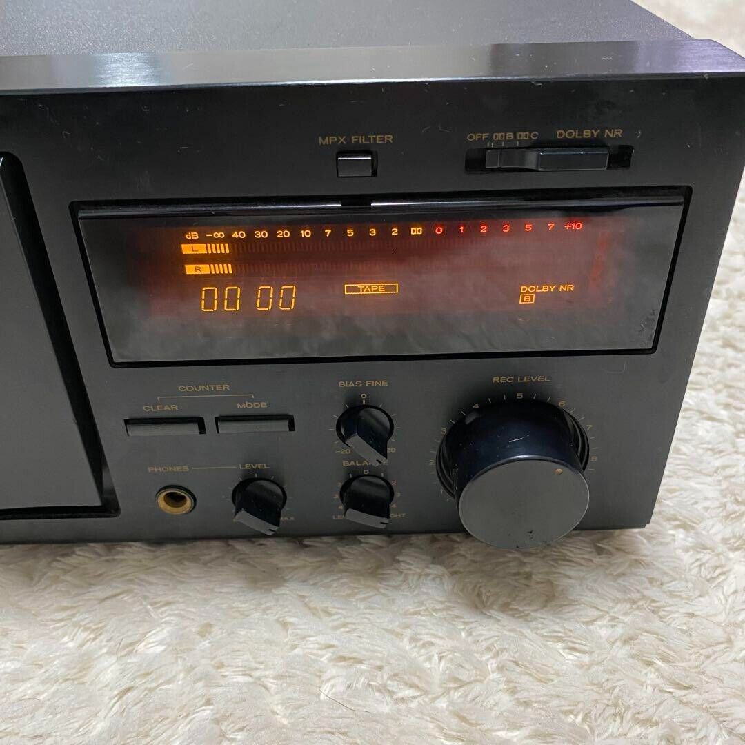 TEAC V-1010 3-Head Cassette Deck Checked Power On Used From TEAC V-1010 3-Head Cassette Deck Checked Power On Used From