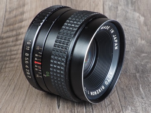 Ricoh Rikenon 50mm f2 M42 screw Mount older metal version adaptable mirrorless - Picture 2 of 8
